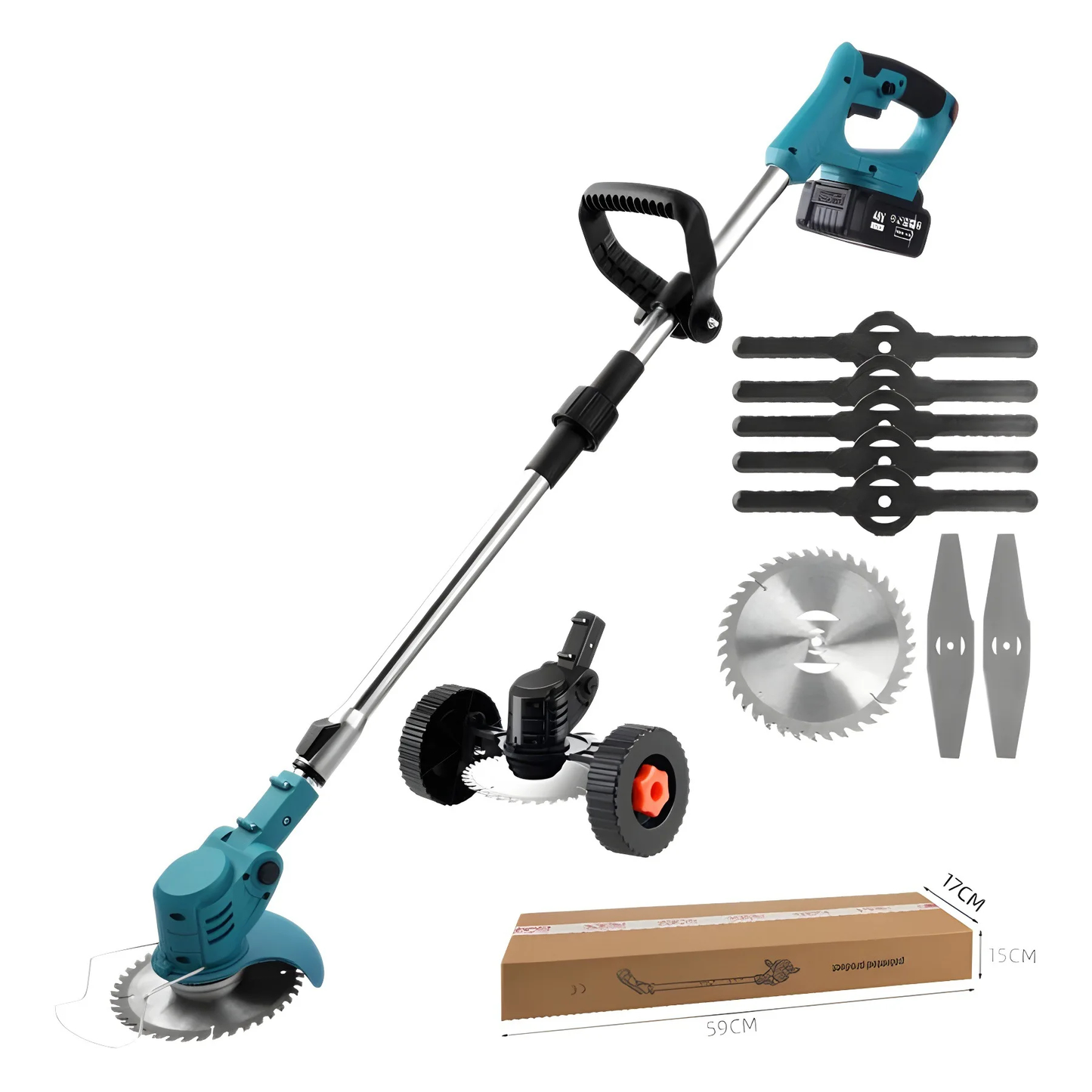 Cordless Folding Grass Trimmer