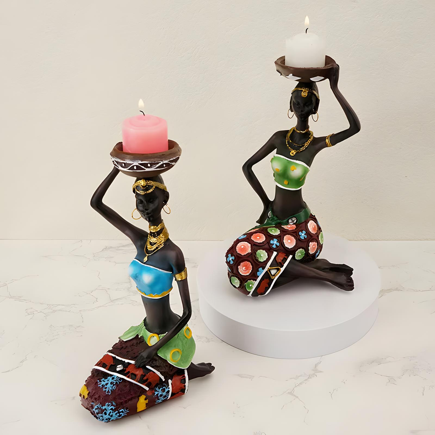 Decorative Figure Candle Holder