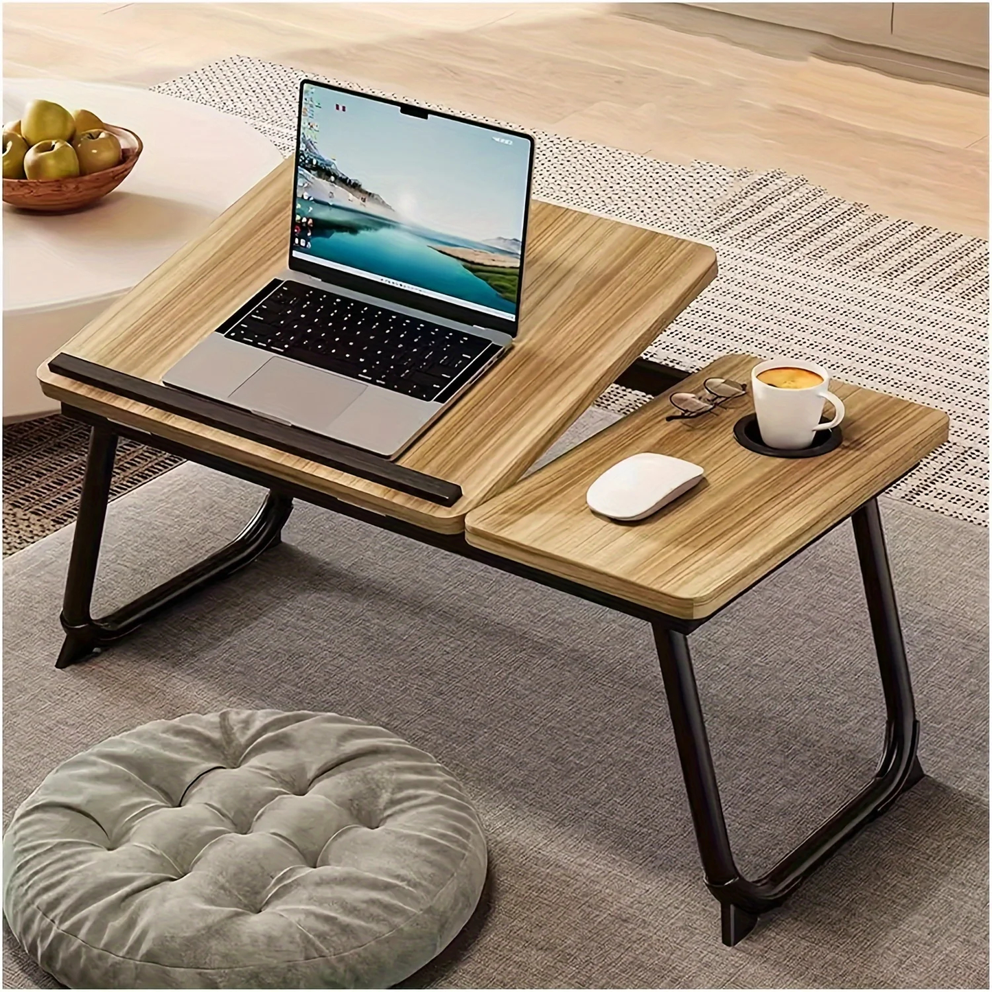 Adjustable Folding Bed Table