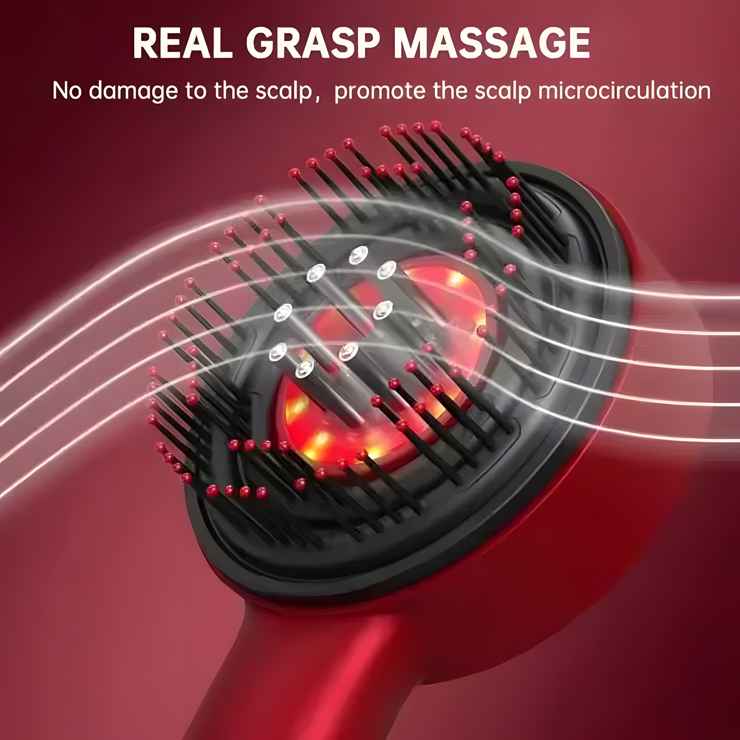 Red Light Scalp Massage Comb