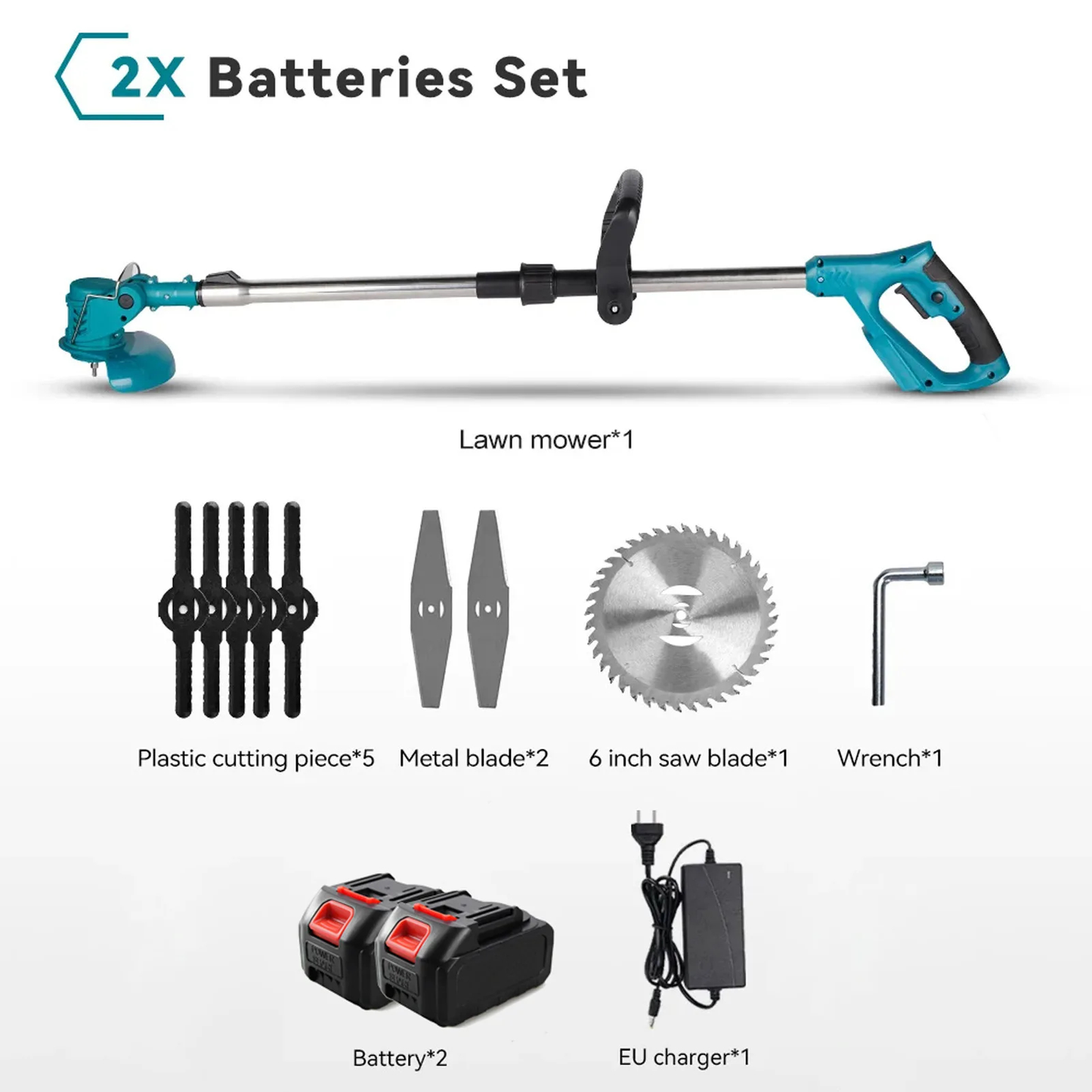 Cordless Folding Grass Trimmer