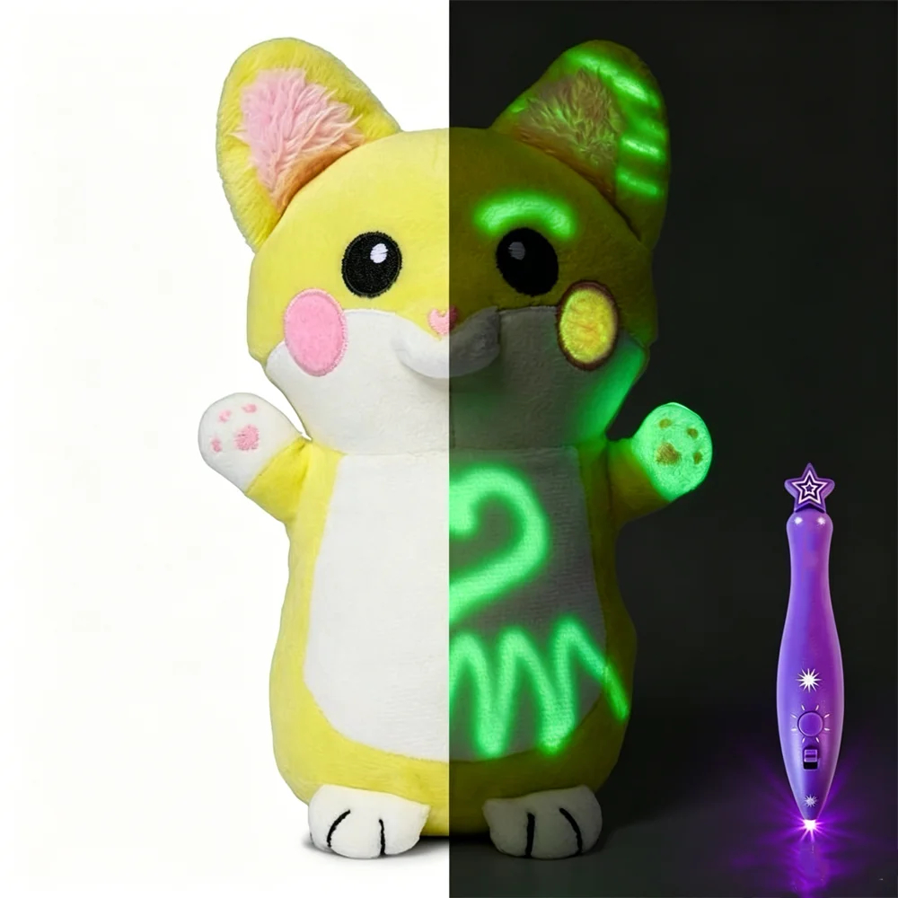 Glow Drawing Plush Toy