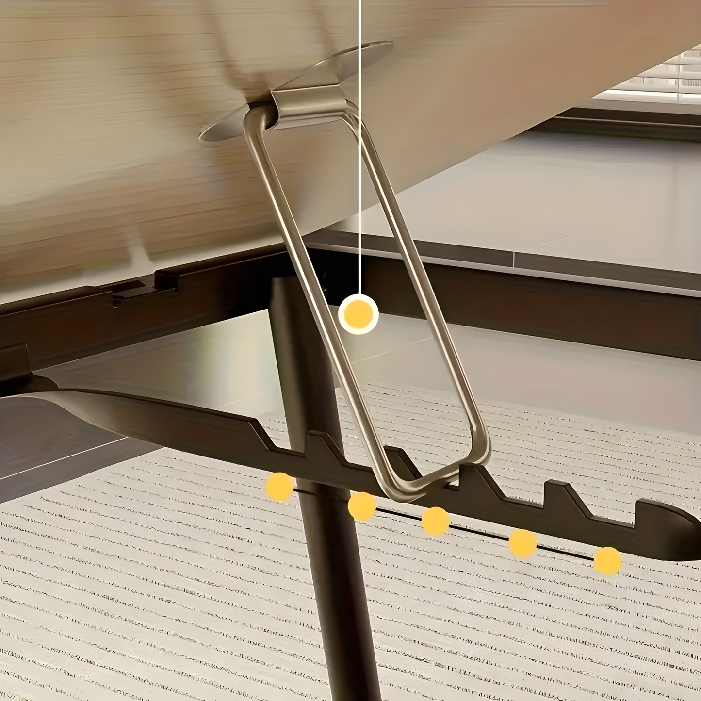 Adjustable Folding Bed Table