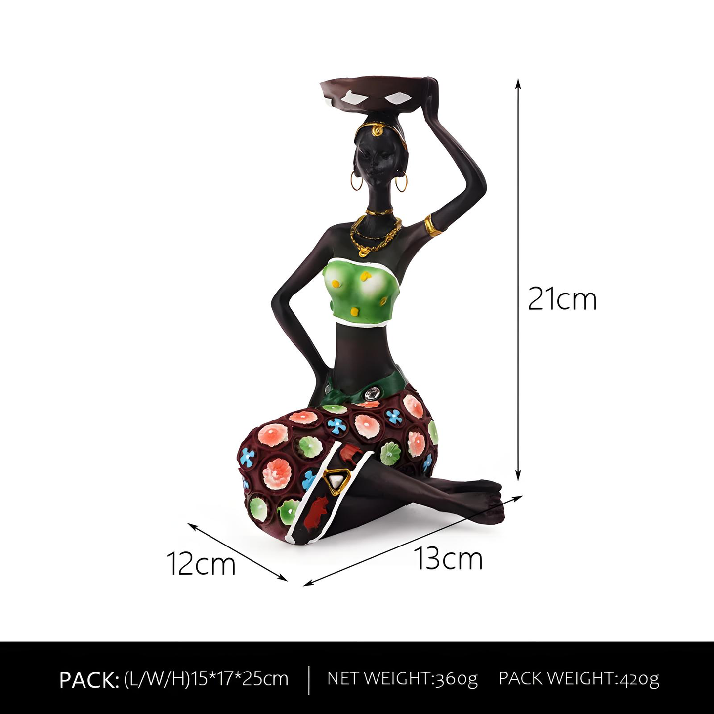 Decorative Figure Candle Holder