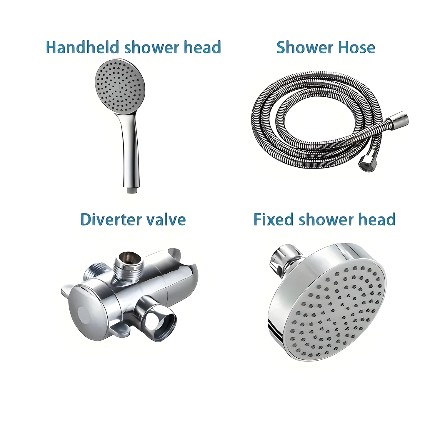 Dual Shower Head Set
