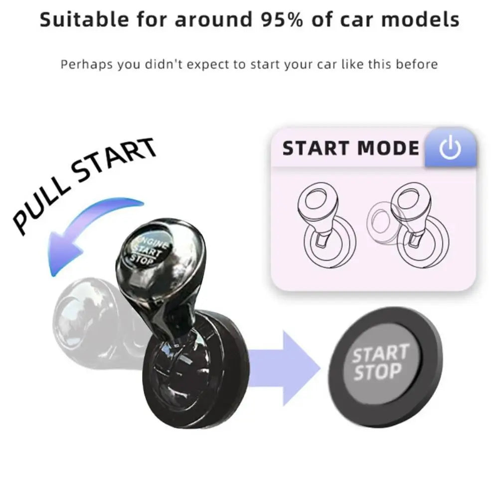 Car Push Start Button Cover