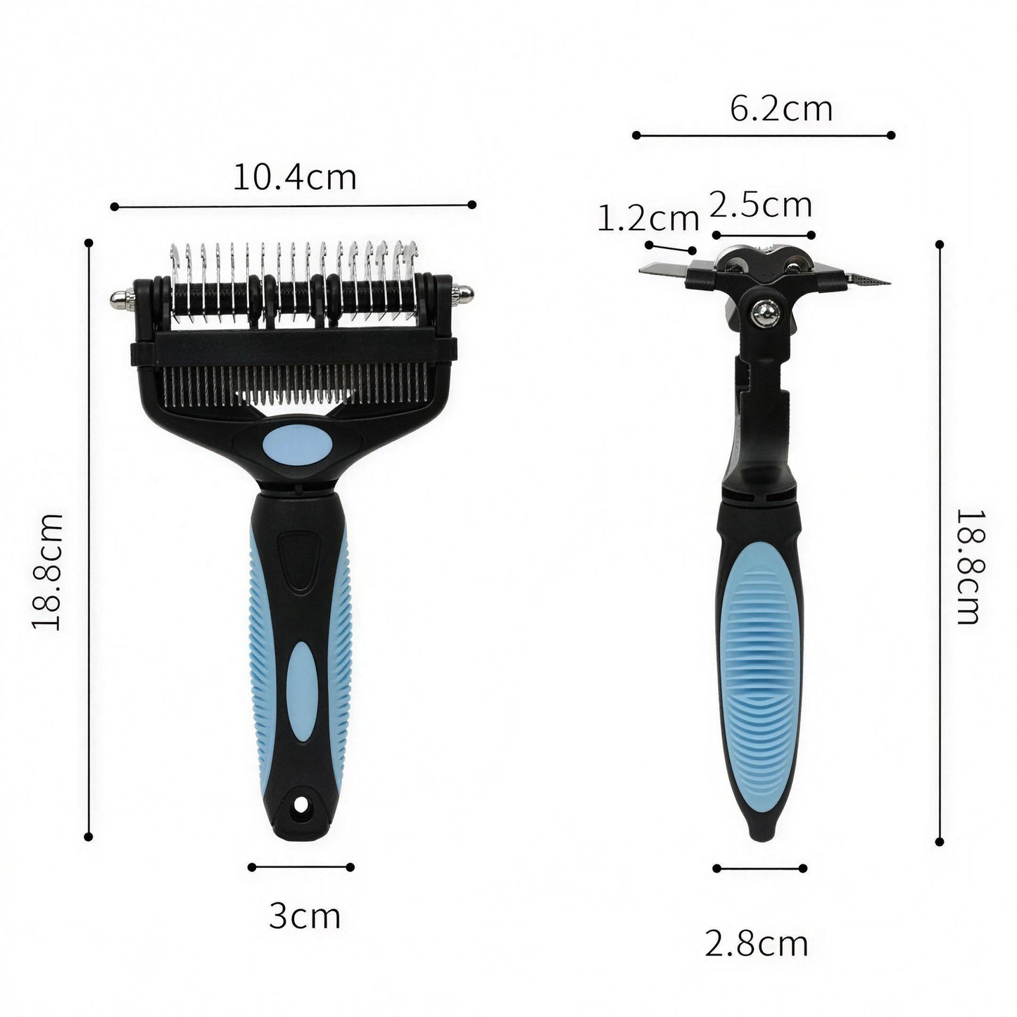 3 in 1 Pet Dematting Comb