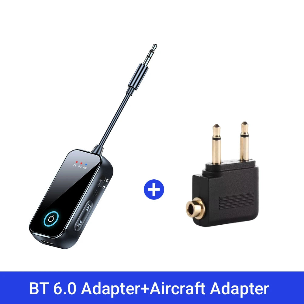 Bluetooth 6.0 AUX Audio Transmitter & Receiver